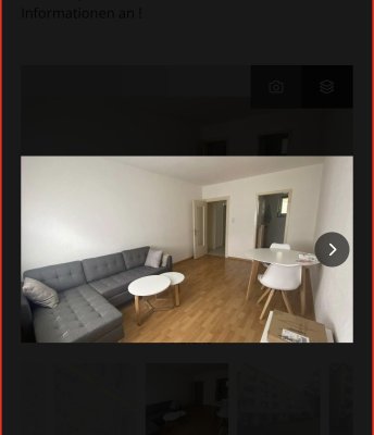 2 Zimmer, EBK/ Südbalkon