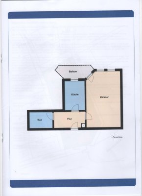 Helle 1-Zimmer-Wohnung