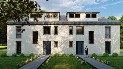 Moderne Neubau-DHH mit Ausbaupotenzial in Strullendorf