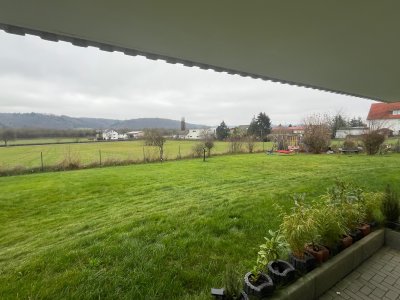 Terrassenwohnung 2 Zimmer mit Gartenzugang in Marburg-Cappel