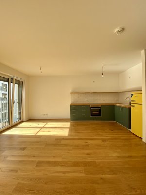 Helle 4-Zimmer-Neubauwohnung mit Balkon – KfW55 – WG-geeignet
