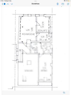 Zentral gelegene 1,5 Zi Wohnung  voll möbliert