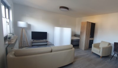 Sehr schönes möbliertes 1-Zimmer-Apartment für Pendler in Hennef (Sieg)