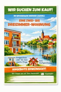 Immobiliengesuch Werder (Havel)