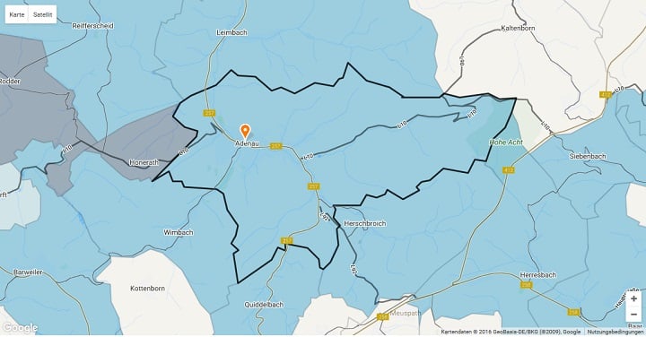 Mietspiegel Adenau 2025