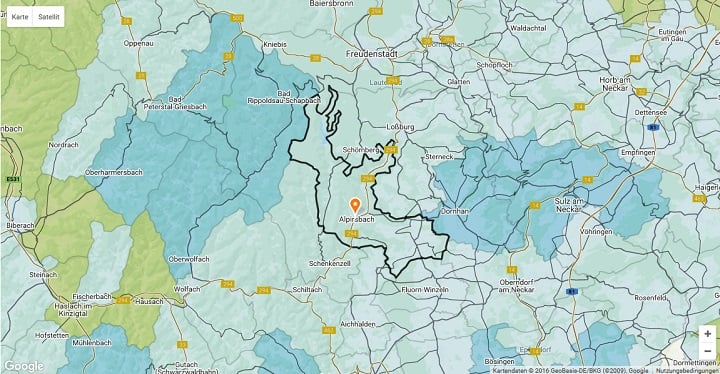 Mietspiegel Alpirsbach 2025