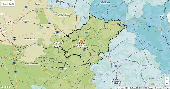 Mietspiegel Altdorf bei Nürnberg 2024