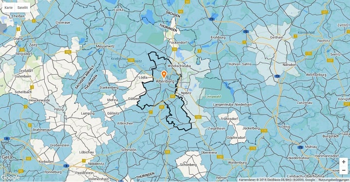Mietspiegel Altenburg 2025