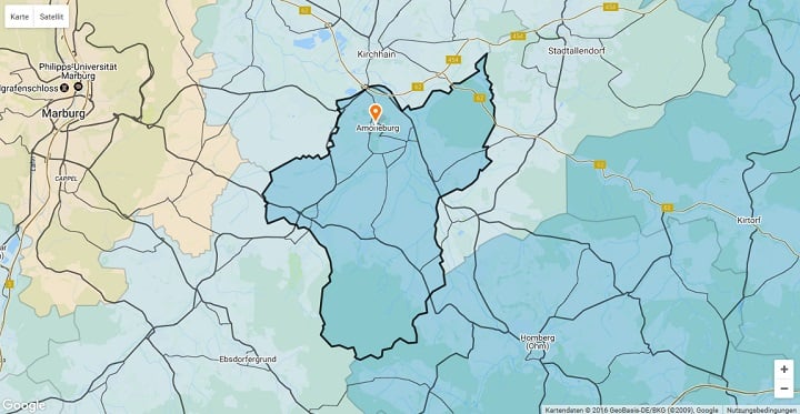 Mietspiegel Amöneburg 2024