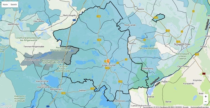 Mietspiegel Angermünde 2025