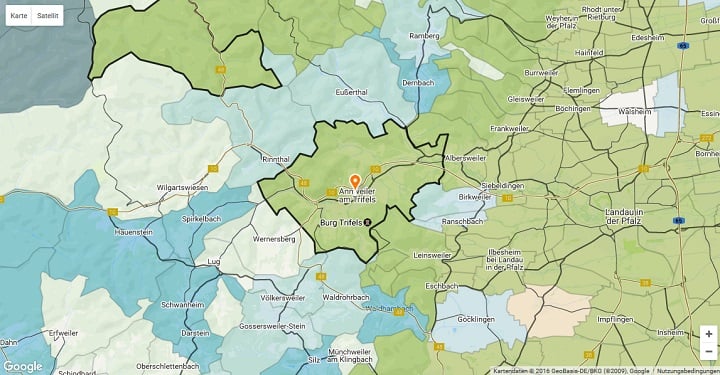 Mietspiegel Annweiler am Trifels 2024