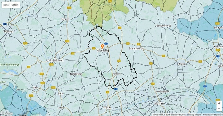 Mietspiegel Ascheberg 2025