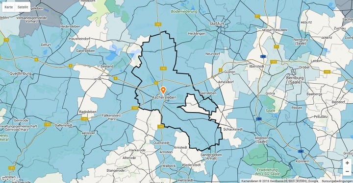 Mietspiegel Aschersleben 2024