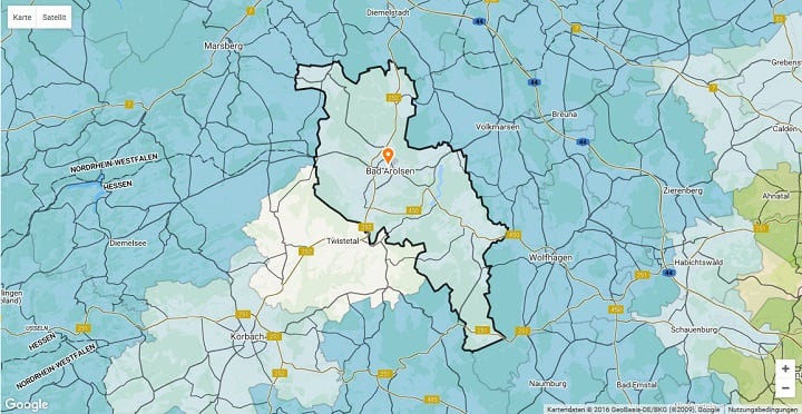 Mietspiegel Bad Arolsen 2024