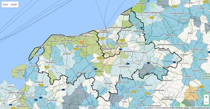 Mietspiegel Bad Doberan 2024