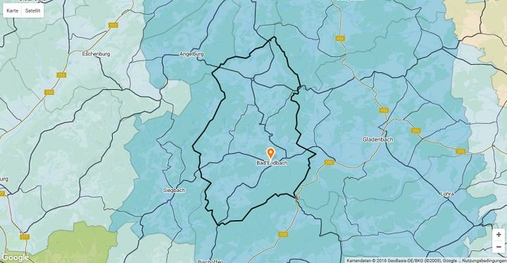 Mietspiegel Bad Endbach 2023