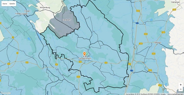 Mietspiegel Bad Gandersheim 2025