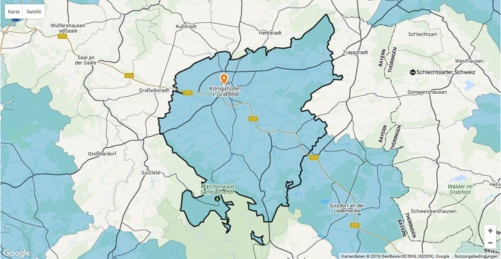 Mietspiegel Bad Königshofen im Grabfeld 2023