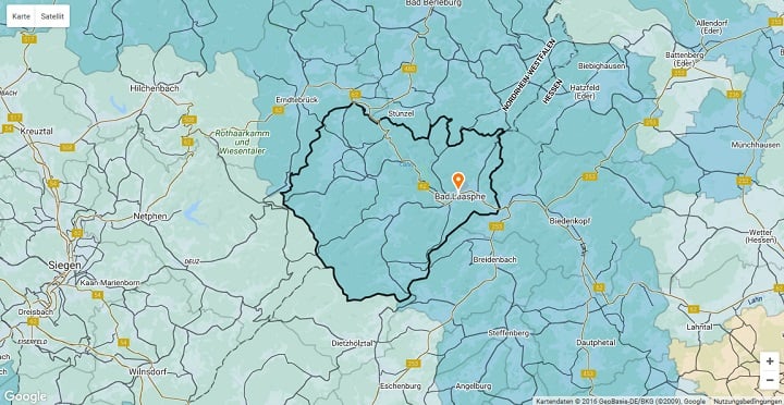 Mietspiegel Bad Laasphe 2024