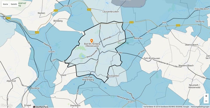 Mietspiegel Bad Marienberg (Westerwald) 2025