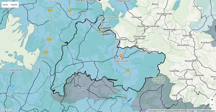 Mietspiegel Bad Sooden-Allendorf 2024