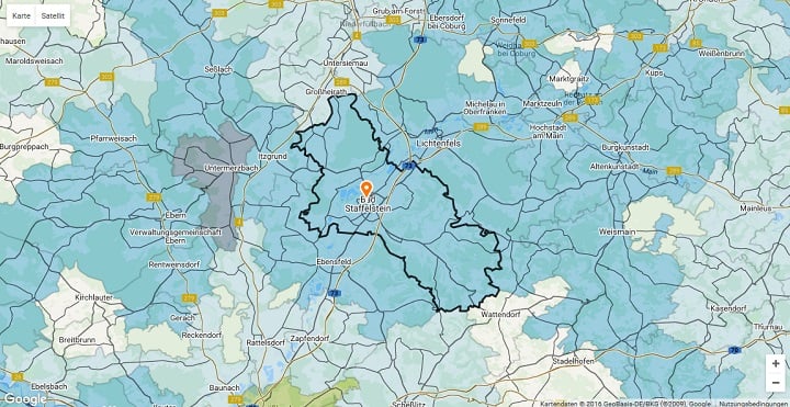 Mietspiegel Bad Staffelstein 2025