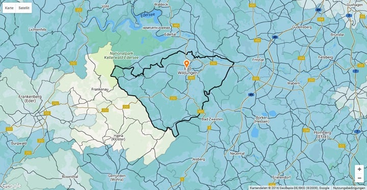 Mietspiegel Bad Wildungen 2024