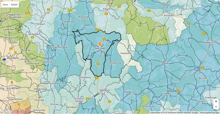 Mietspiegel Beerfelden 2021