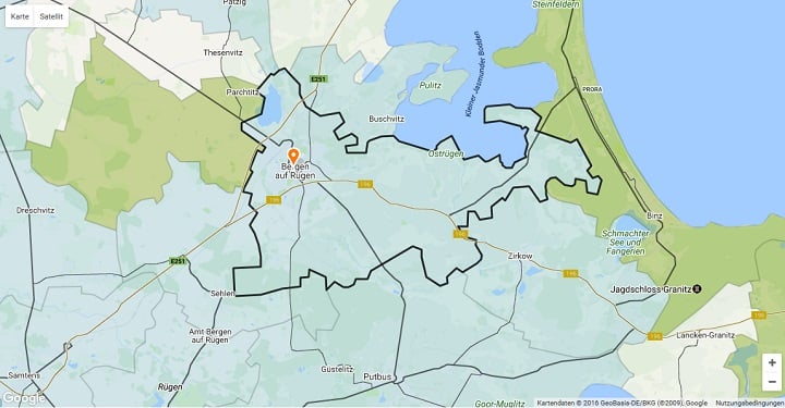 Mietspiegel Bergen auf Rügen 2024