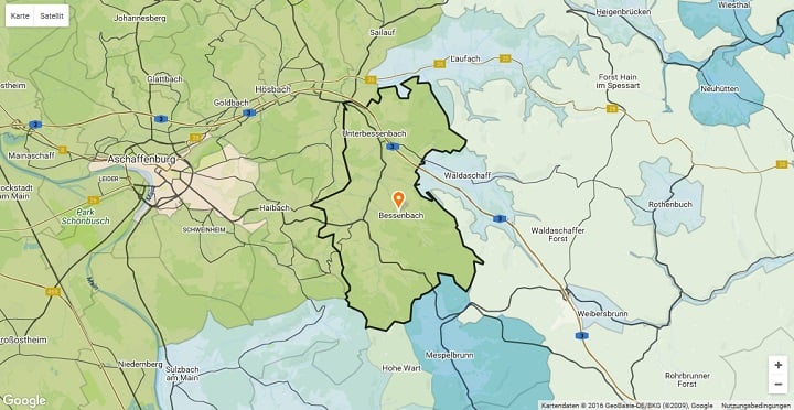 Mietspiegel Bessenbach 2025