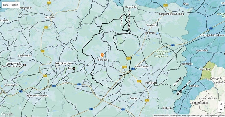 Mietspiegel Bexbach 2025
