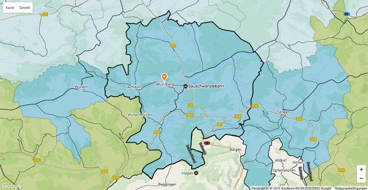 Mietspiegel Blumberg 2024