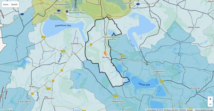 Mietspiegel Böhlen 2025