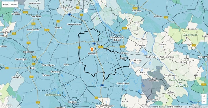 Mietspiegel Bördeland 2025