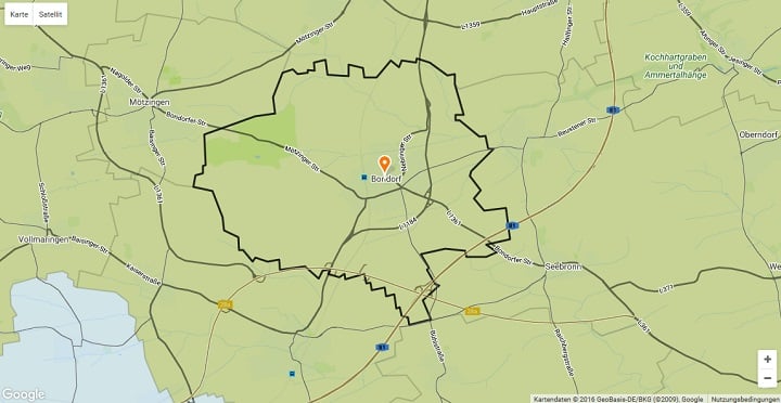 Mietspiegel Bondorf 2025