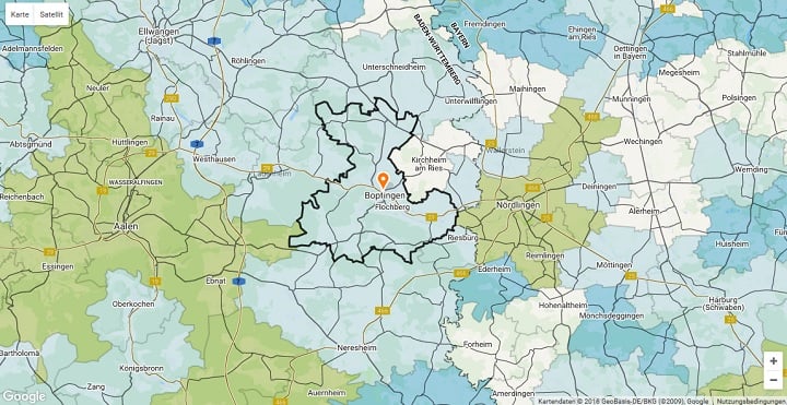 Mietspiegel Bopfingen 2025