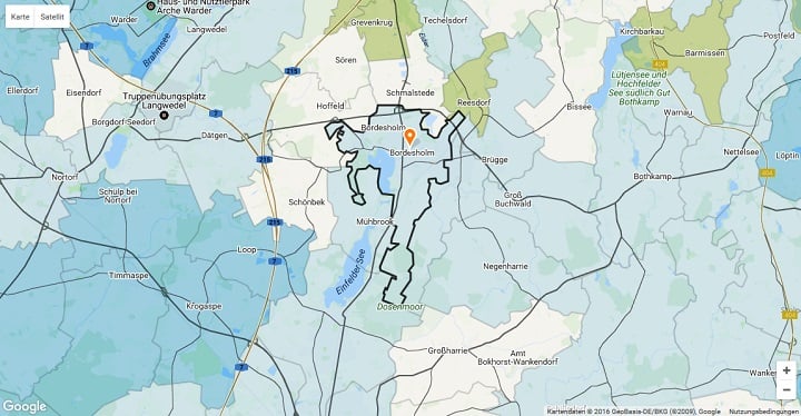Mietspiegel Bordesholm 2025