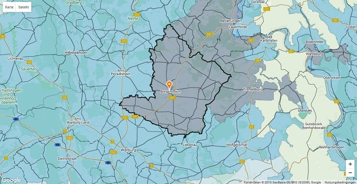 Mietspiegel Borgentreich 2024