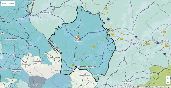 Mietspiegel Burbach 2025