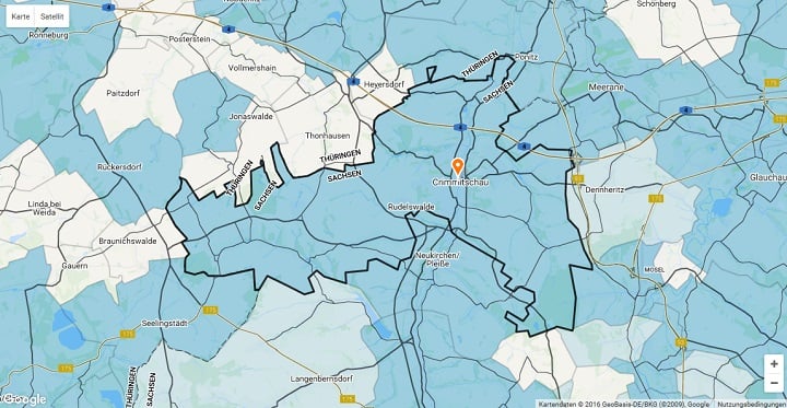 Mietspiegel Crimmitschau 2025