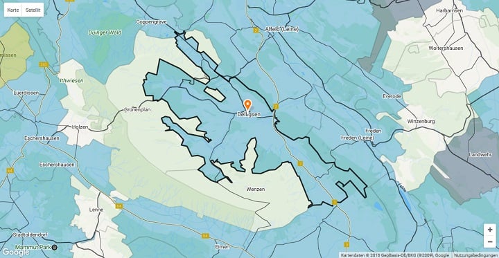 Mietspiegel Delligsen 2024