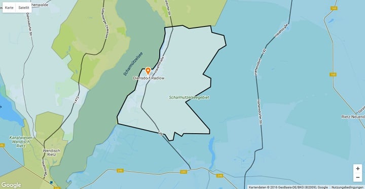 Mietspiegel Diensdorf-Radlow 2025