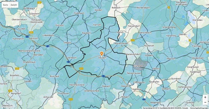 Mietspiegel Dierdorf 2025