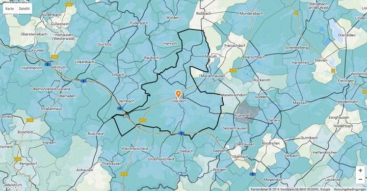 Mietspiegel Dierdorf 2023