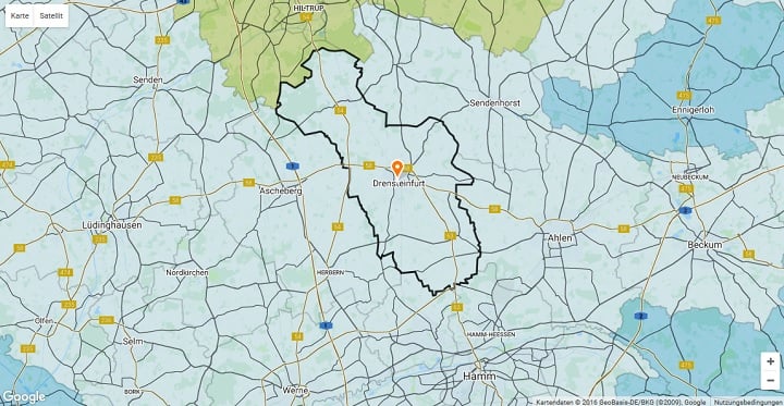 Mietspiegel Drensteinfurt 2024