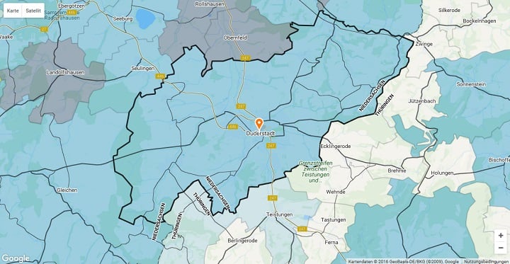 Mietspiegel Duderstadt 2024