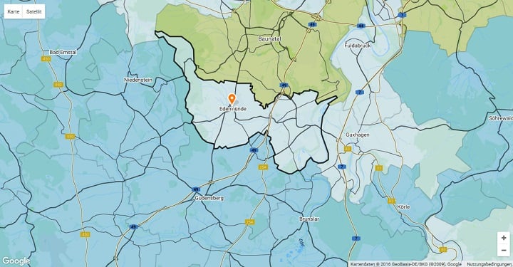 Mietspiegel Edermünde 2024