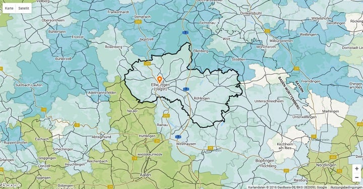 Mietspiegel Ellwangen (Jagst) 2024