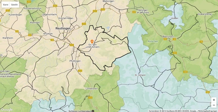 Mietspiegel Eningen unter Achalm 2024