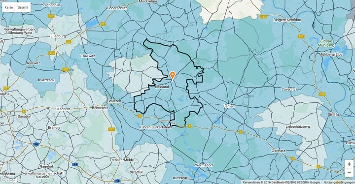 Mietspiegel Falkenhain 2024